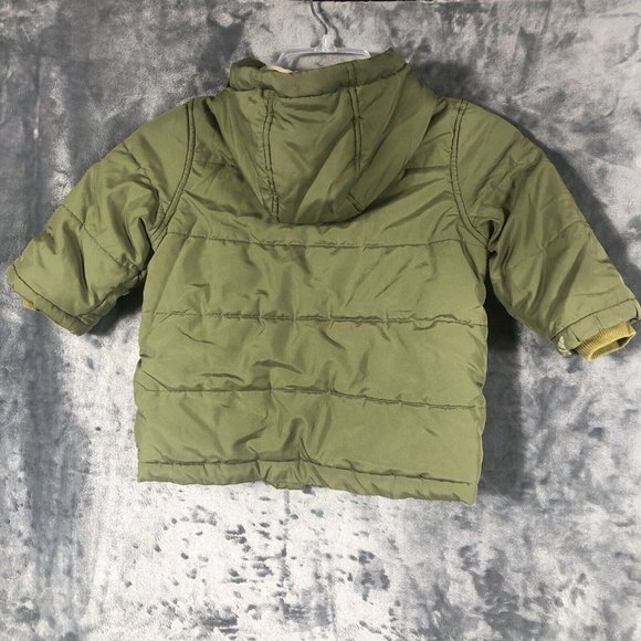 Janie And Jack Puffer Jacket Girls Size 12 To 24 Minutes - Picture 15 of 16